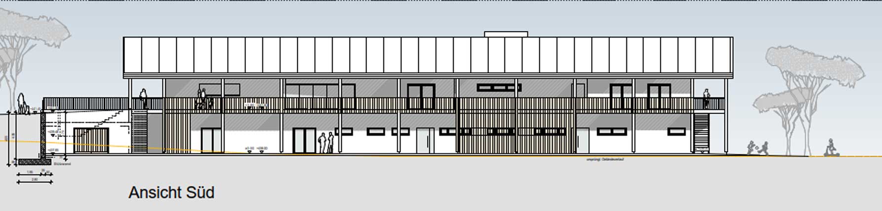 cad-planer-schechen4_n Visualisierung des neuen Vereinsheims in Schechen.